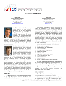 Gas Turbine Performance: Thermodynamics, Aerodynamics & Component Matching