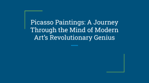 Picasso Paintings: A Journey Through Modern Art's Genius