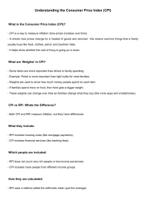 Understanding CPI & RPI: Inflation, Weights, and Calculation Explained