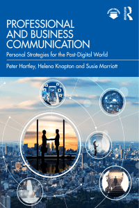 Professional & Business Communication: Post-Digital Strategies Textbook
