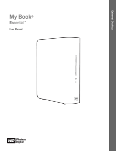 My Book Essential External Desktop Drive User Manual | WD Support