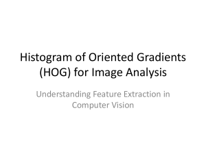 HOG for Image Analysis: Understanding Feature Extraction in Computer Vision