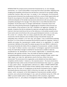 PESTLE Analysis: Understanding Macroeconomic Factors for Business Strategy