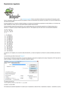 Tutorial de Expresiones Regulares para Datos de Abaqus en Notepad++