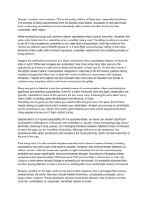 Air Travel: Is It Really the Best Option?