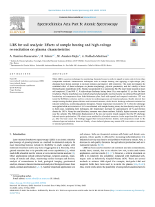 LIBS for Soil Analysis: Heating & HV Re-excitation Effects on Plasma