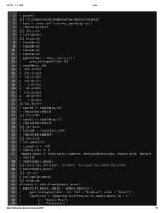 Econometrics Homework: Sampling, Hypothesis Testing & Wage Analysis