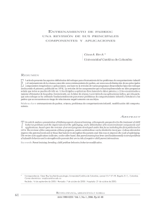 Entrenamiento de Padres: Componentes Clave y Aplicaciones