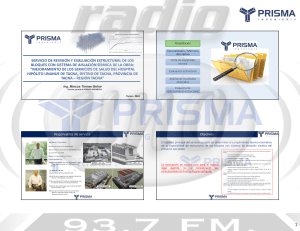 Revisi&oacute;n Estructural Aislamiento S&iacute;smico: Hospital Hip&oacute;lito Unanue