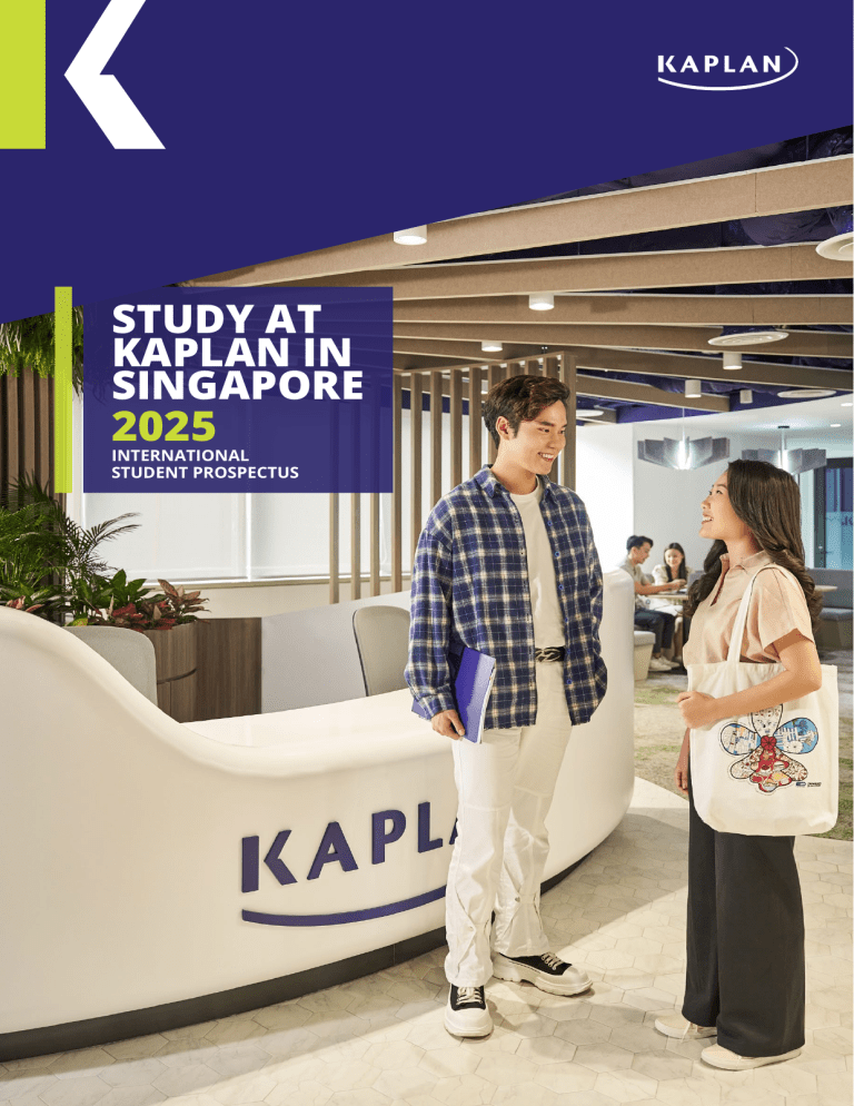 Kaplan Singapore 2025 International Student Prospectus - Study Abroad