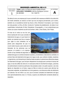 Informe de Visita a la Planta de Tratamiento de Agua - EPSAS