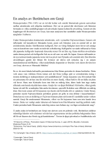 Analys av Ber&auml;ttelsen om Genji & Ashikaga-shogunatet