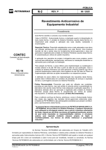 Norma T&eacute;cnica PETROBRAS N-2: Procedimento de Revestimento Anticorrosivo