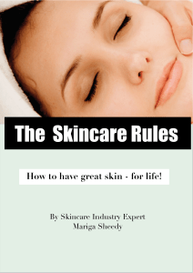 The Skincare Rules by Mariga Sheedy