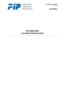 Insulation Design Guide - PIP INEG1000