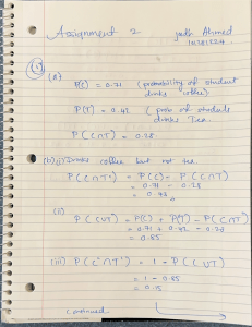 Probability Assignment: Coffee & Tea Drinking Habits