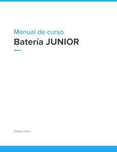 Manual del Curso de Bater&iacute;a Junior: Ritmos y T&eacute;cnicas