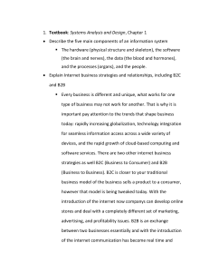 Systems Analysis & Design Chapter 1: Info Systems & Development Methods