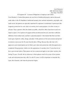 Engineering Patents: Types, Duration & Protection