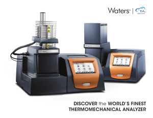 Discovery TMA 450 Thermomechanical Analyzer Brochure
