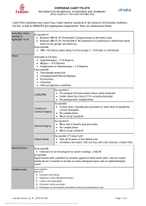 Cadet Pilot Medical Standards: GCAA & Emirates Requirements