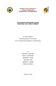 Geotechnical Soil Analysis Report: Moisture & Unit Weight