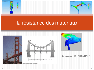 R&eacute;sistance des mat&eacute;riaux : Introduction