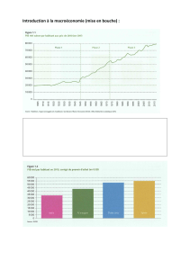 Introduction &agrave; la macro&eacute;conomie : Analyse du PIB et lecture de graphiques