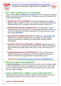 Cash Flow Forecasting & Working Capital: Business Finance Guide