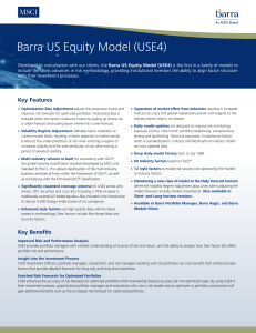 Barra Risk Model Pdf Barra China Equity Model (CNE5) Empirical Notes - MSCI 2012
