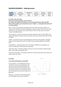 Macroeconomics: Global Trends, Policy Analysis & Stagflation Risk