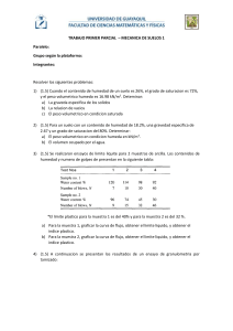 TALLER 1 PRIMER PARCIAL - MECANICA DE SUELOS I