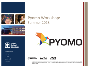 Warsztaty Pyomo: Modelowanie Optymalizacyjne w Pythonie