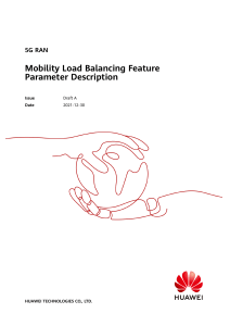 5G RAN Mobility Load Balancing Feature Parameter Description