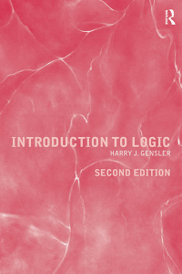 Introduction to Logic: Comprehensive Textbook by Harry J. Gensler