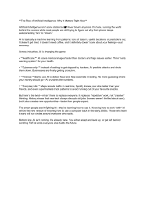 The Rise of AI: Why Artificial Intelligence Matters Right Now