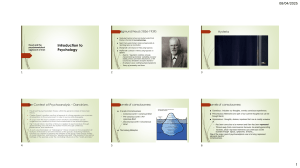 Sigmund Freud: Psychoanalysis, Personality, Consciousness & Stages of Life