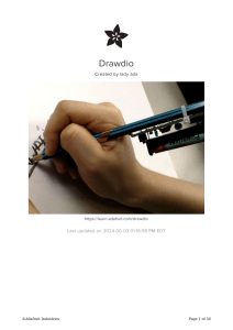 Drawdio DIY Electronics Project Guide: Build a Musical Pencil Synthesizer