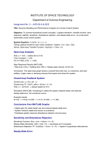 Cruise Control System: Dynamic Modeling & Performance Analysis