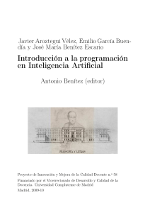 Introducci&oacute;n a la programaci&oacute;n en Inteligencia Artificial