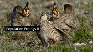 Population Ecology II: Growth Models, Factors & r/K Selection