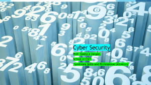 Cyber Security Basics: Hacking, Attacks, and Ethical Hacking