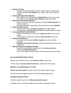 Mercantilism: Principles & Practices Explained
