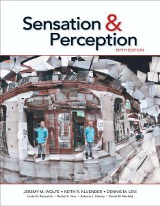 Sensation & Perception Textbook Companion Website Guide