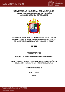 Brunilda Veneranda Huanca Miranda