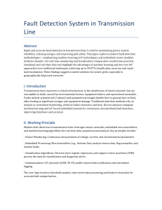 Fault Detection in Transmission Lines: ML, IoT, Arduino System