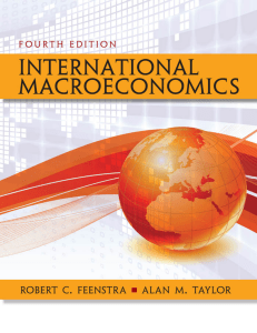 International Macroeconomics Textbook by Feenstra & Taylor