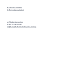 Pandas Data Cleaning: Drop Duplicates & Handle Missing Values