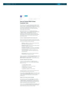 How to Contact P&O Cruises Customer Care +1&ndash;800&ndash;837&ndash;4460 or +1&ndash;800&ndash;406&ndash;8495