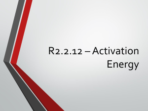 Activation Energy: Arrhenius Equation & Determination Methods